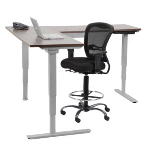 Corner Electric Height Adjustable Table