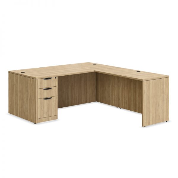 Standard L Desk Deluxe File