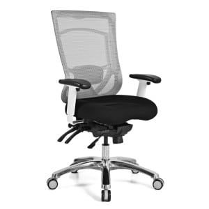 Pro Multi Function Ergonomic High Back Mesh Chair - Black