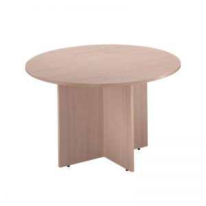 Laminate Round Table 36 and 42 inches walnut