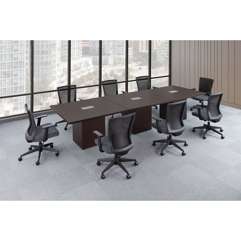 Rectangular Modular Conference Table