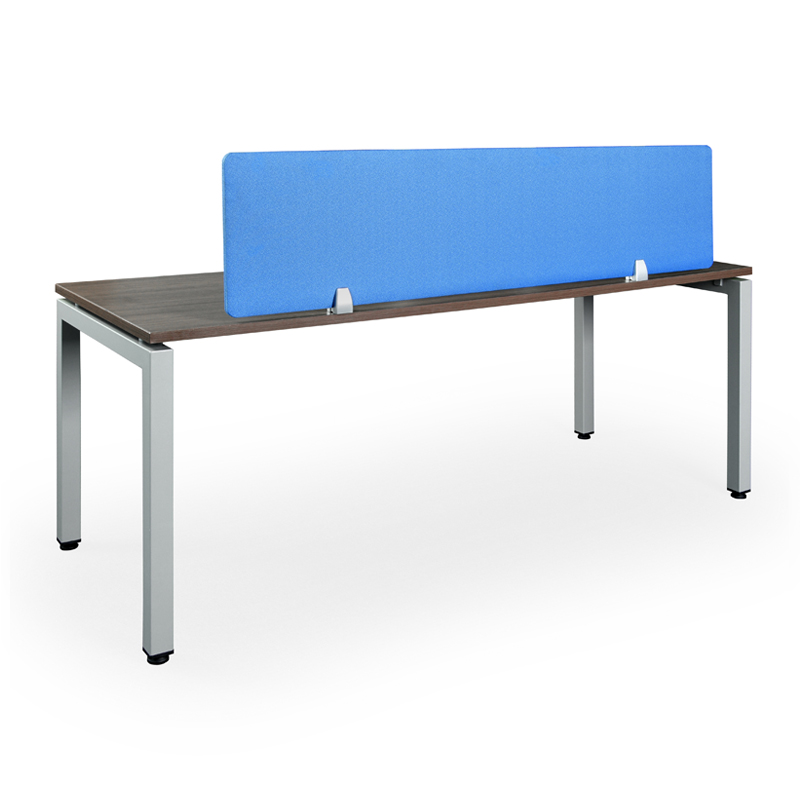 A blue table divider