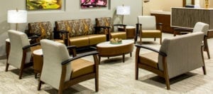 Healthcare furniture waiting room global