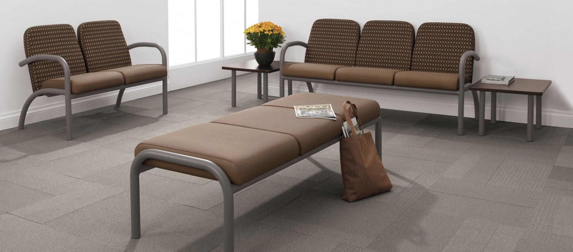 healthcare furniture global series_aruba brown Office Furniture EZ
