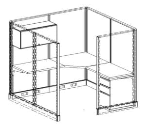 buying used cubicles