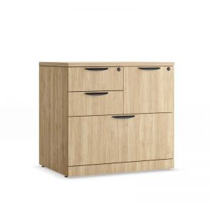 Lateral File & Box Drawer Combination