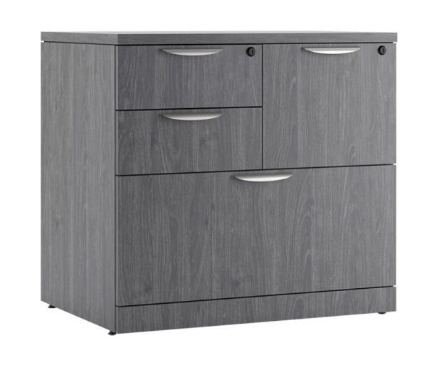 Lateral File & Box Drawer Combination