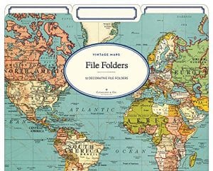 Keeping Your Cubicle Organized Fun Folders