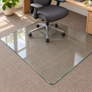Glass Chair Mat for Office Chairs