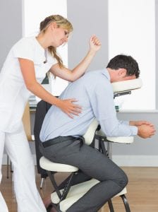 Valentine's Day at The Office Chair Massages