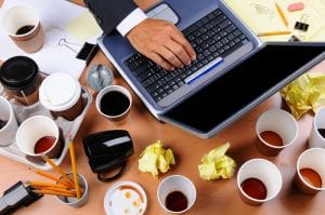 cubicle etiquette messy desk