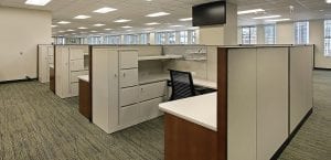 what size cubicles - standard cubicles