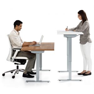 Manual Sit Stand Desk