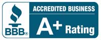 Better Business Bureau A+ Rating