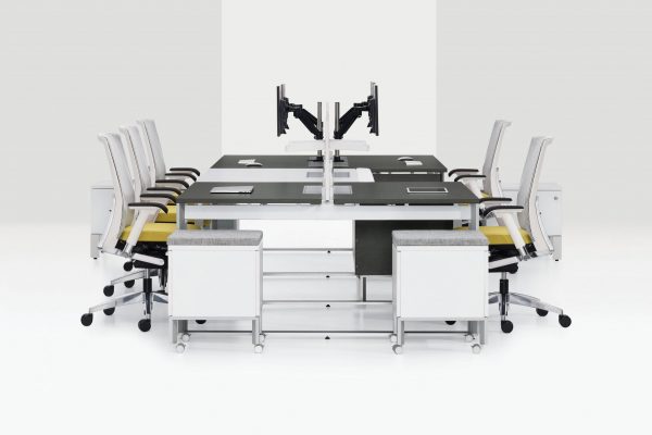 Collaborative Desk Options by Bridges II