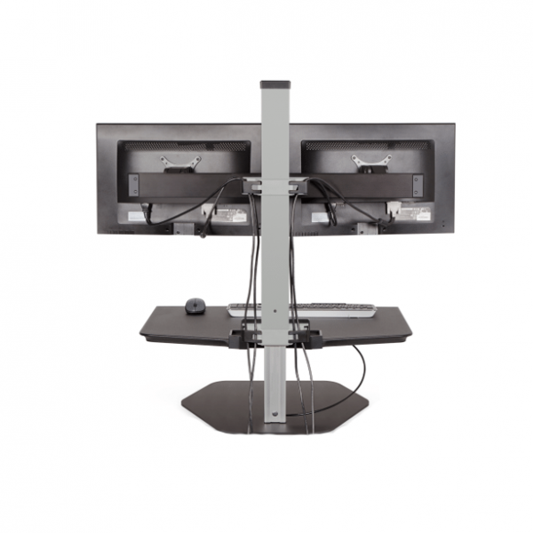 EZ Powered Dual Monitor Sit Stand