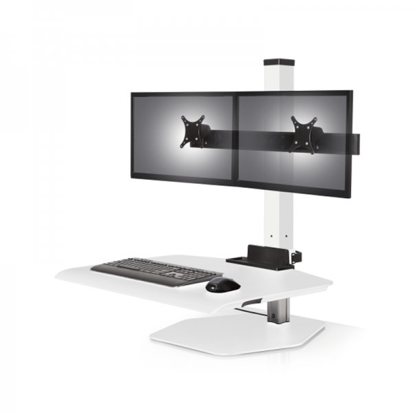 EZ Powered Dual Monitor Sit Stand