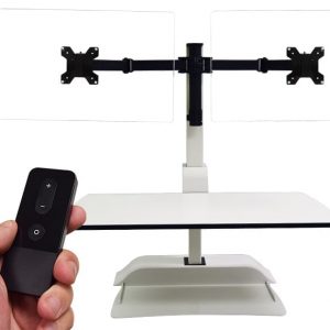 Economy Dual Monitor Sit-Stand Desktop