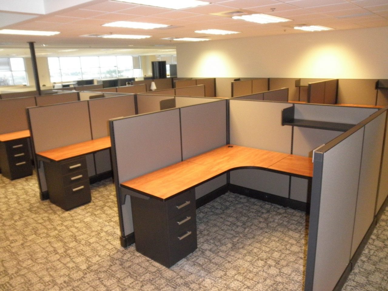 6x6' QuickTime Cubicles | Office Furniture EZ, Denver