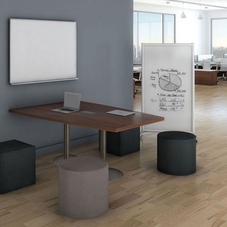 Rolling Whiteboard on Wheels Office Furniture EZ