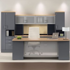 Zira Executive Desk Set With Ample Storage