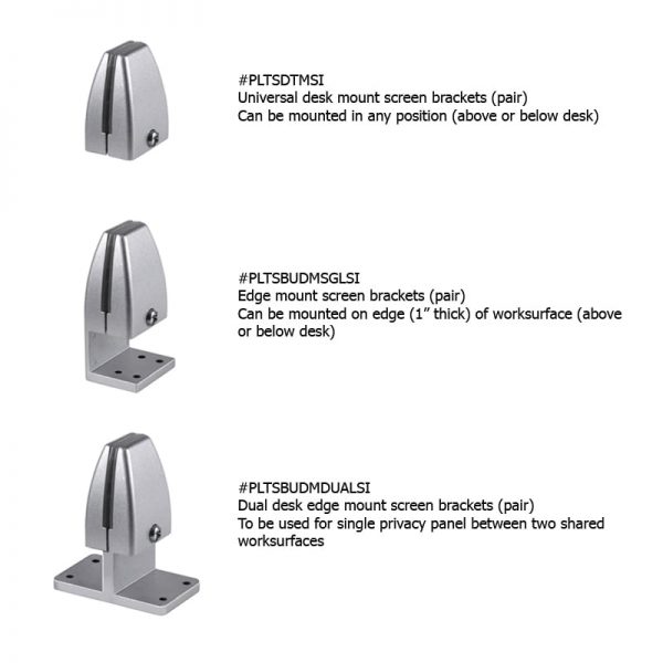 Desk Privacy Panels - Fabric