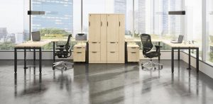 open plan office furniture