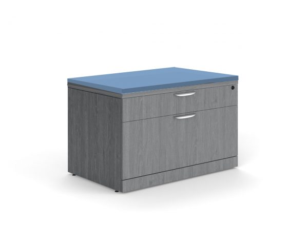 Personal 2 Drawer Lateral File Cabinet with Cushion