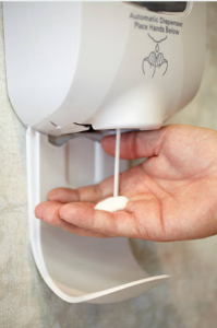 Sanitizing and cleaning - hand sanitizer
