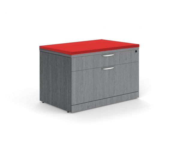 Personal 2 Drawer Lateral File Cabinet with Cushion