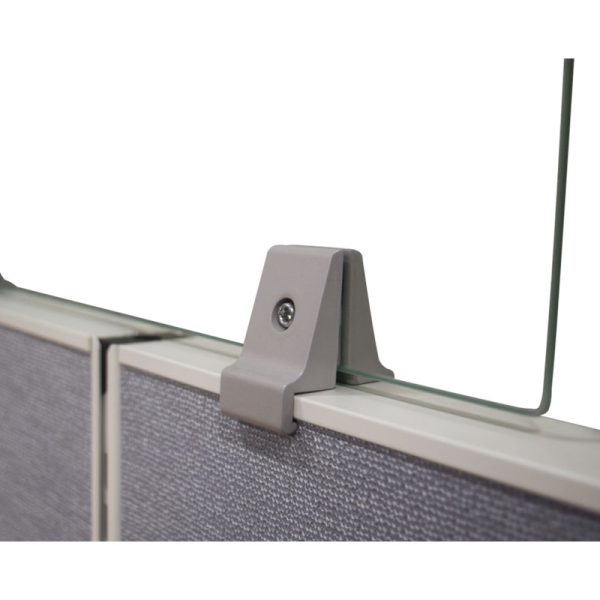 Cubicle Divider Screen Mounts - Pressure Fit