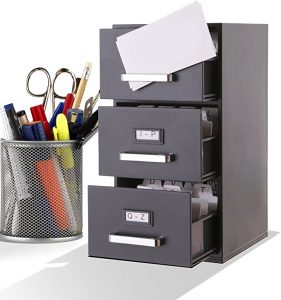 mini filing cabinet
