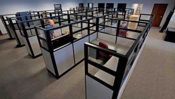 cubicle installation