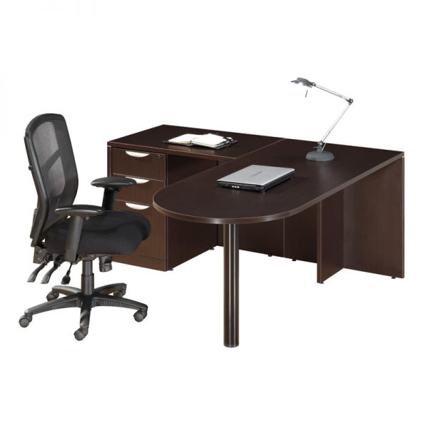 L-Shape Bullet Desk