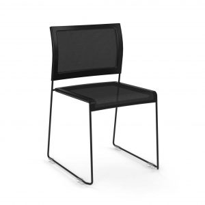 Black-Mesh-Stacking-Chair---The-Pixel-Series