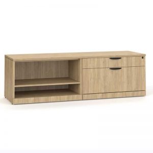 Low Profile Storage - Bookcase & Filing Cabinet