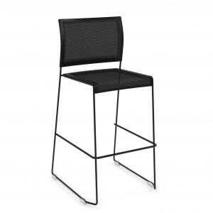 Tall-Stool---Black-Mesh---The-Pixel-Series
