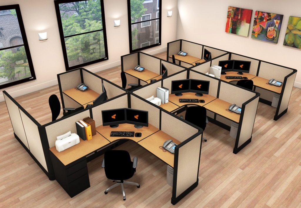 6x6 cubicles