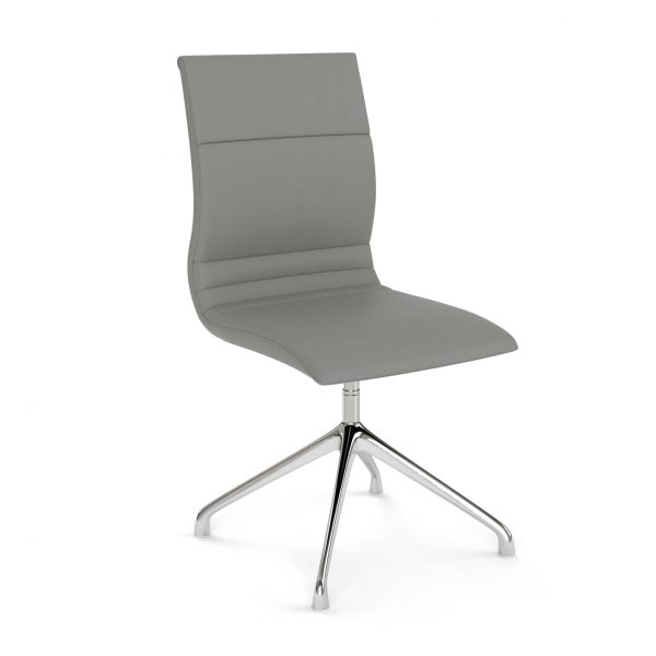 Gray-Leather-Guest-Chair---The-Nova-III