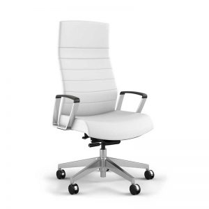 9 to 5 Seating - The NCE 306 - White Office Chair