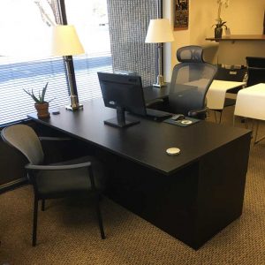 Espresso Bamboo Verde Desk by Cherryman