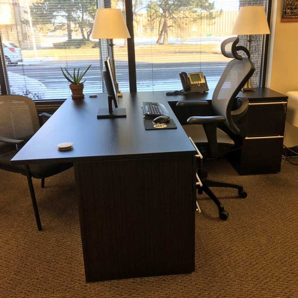 Espresso Bamboo Verde Desk by Cherryman