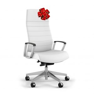 white office chair