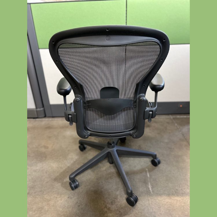 Herman Miller Aeron Chair Remastered Chair Back - Office Furniture EZ Denver