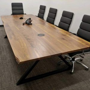 Custom Solid Wood Conference Table
