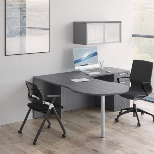 Contemporary L Desk Deluxe Files