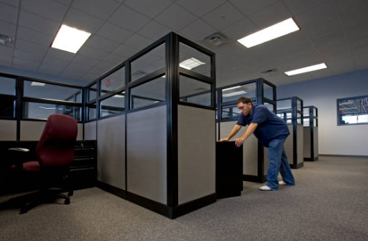 Can I install cubicles myself?