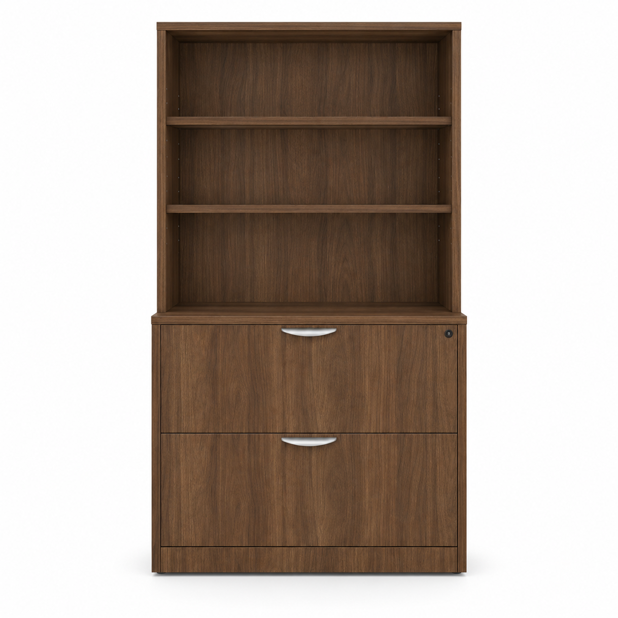 Storage Cabinet With Lateral Files - Pick Your Doors, Finish & Handles - Image 4