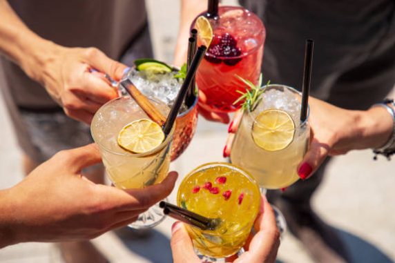 Mocktail Bar Summer Office Fun Idea