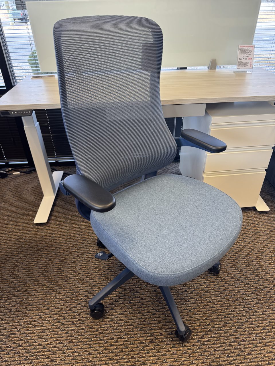 Verde Office Chair - Side View - Office Furniture EZ Denver